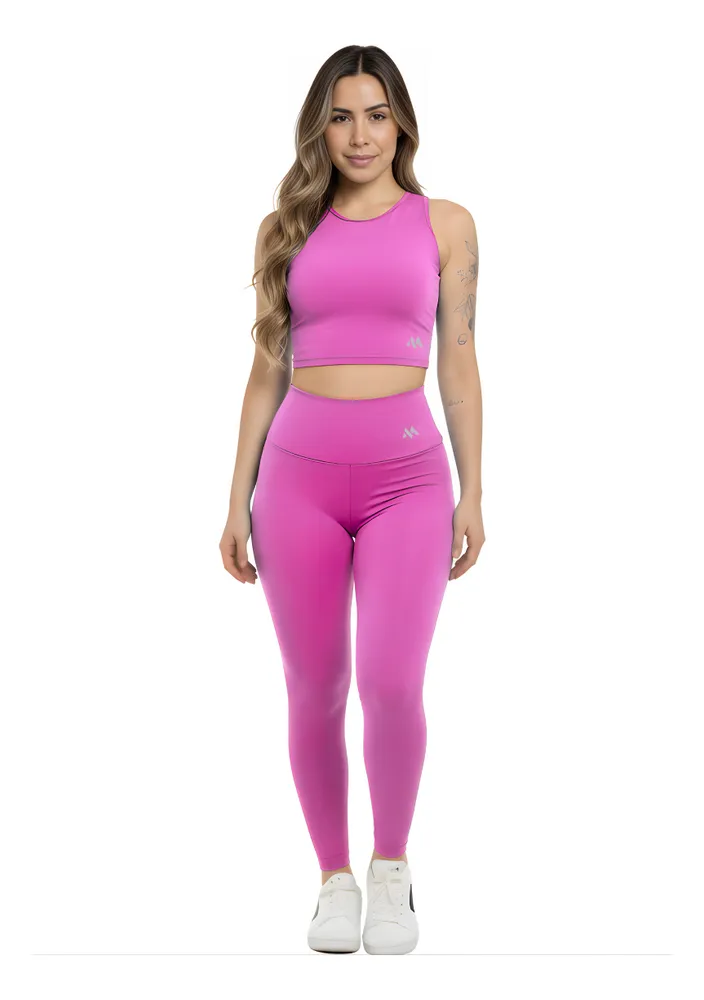 Conjunto Suplex Blackout Legging e Cropped Modella