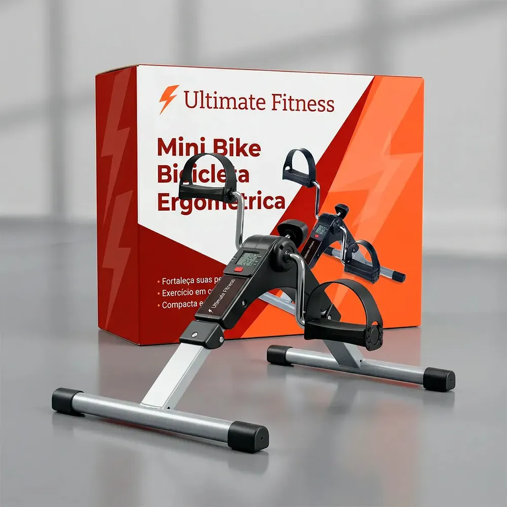 Mini Bike Bicicleta Ergométrica Ultimate Fitness UF90